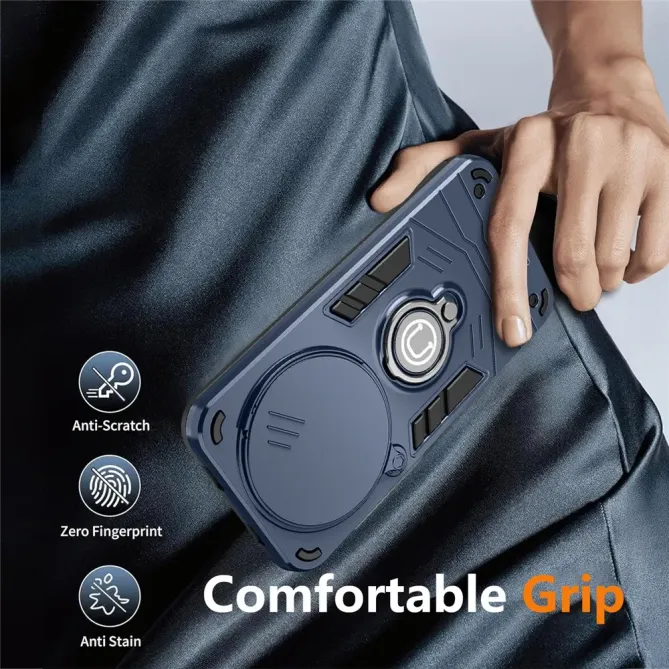 Coque Honor Magic 8 Lite / X9d 5G Antichoc avec Cache Caméra et Anneau