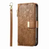 Housse Honor Magic 8 Lite / X9d 5G portefeuille floral zippé | FLORE