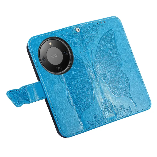 Housse Honor Magic 8 Lite / X9d 5G Papillon Relief