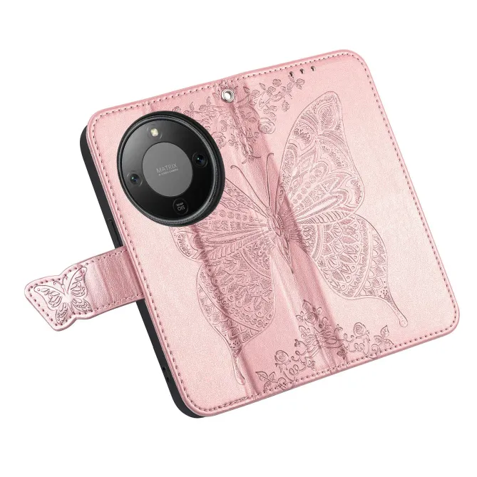 Housse Honor Magic 8 Lite / X9d 5G Papillon Relief