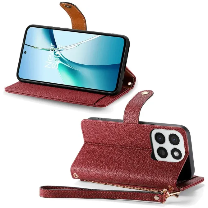 Housse Honor 400 Smart 5G / 4G / X7d RFID Zippée avec Dragonne | CŒUR