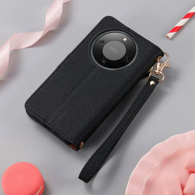 Housse Honor Magic 8 Lite / X9d 5G RFID Zippée avec Dragonne | CŒUR
