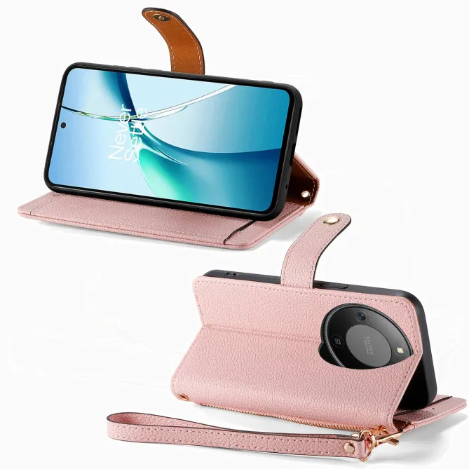 Housse Honor Magic 8 Lite / X9d 5G RFID Zippée avec Dragonne | CŒUR