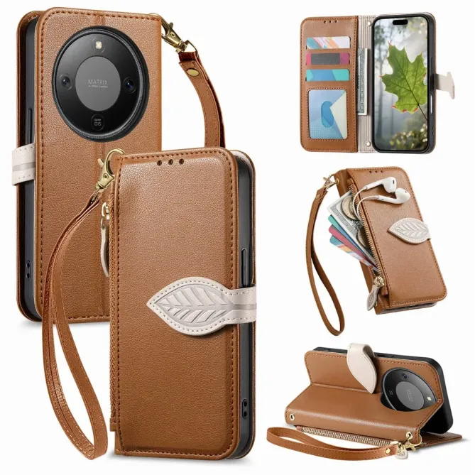 Housse Honor Magic 8 Lite / X9d 5G Leaf