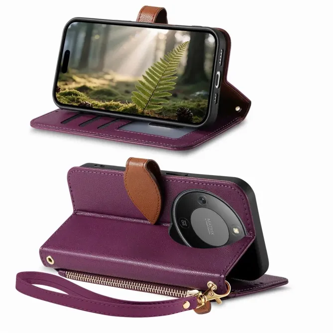 Housse Honor Magic 8 Lite / X9d 5G Leaf