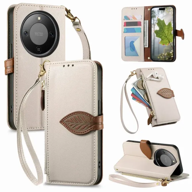 Housse Honor Magic 8 Lite / X9d 5G Leaf
