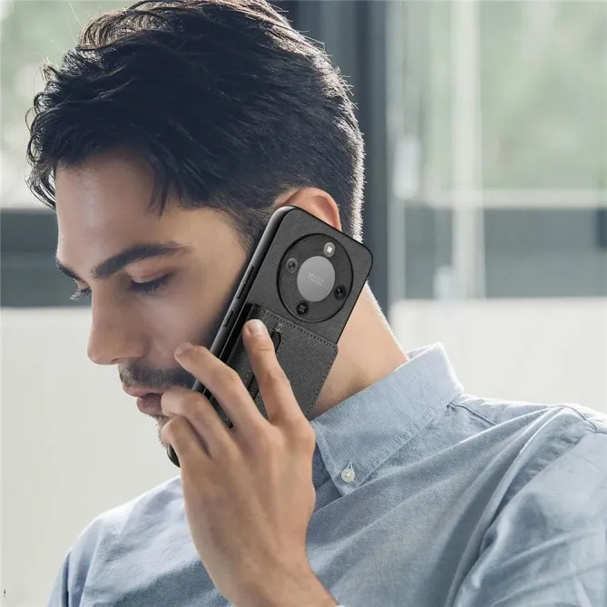 Coque Honor Magic 8 Lite / X9d 5G Zippée Texture Jean avec Porte-Carte