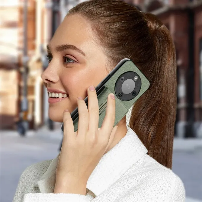 Coque Honor Magic 8 Lite / X9d 5G Zippée Texture Jean avec Porte-Carte