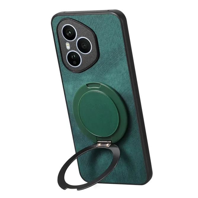 Coque Honor 400 Pro avec Anneau Rotatif Rétro | GYRO Vert foncé