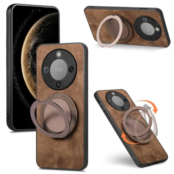 Coque Honor Magic 8 Lite / X9d 5G avec Anneau Rotatif Rétro | GYRO