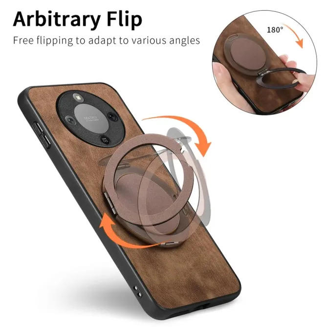 Coque Honor Magic 8 Lite / X9d 5G avec Anneau Rotatif Rétro | GYRO