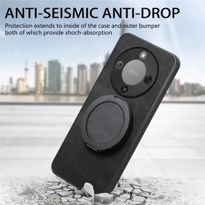 Coque Honor Magic 8 Lite / X9d 5G avec Anneau Rotatif Rétro | GYRO