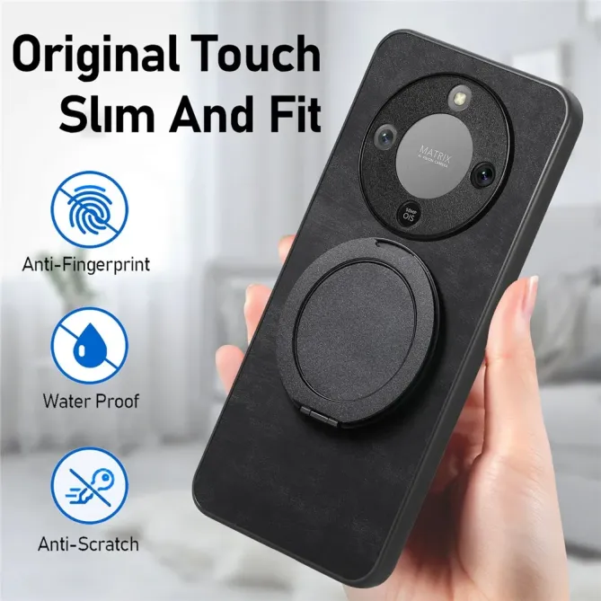 Coque Honor Magic 8 Lite / X9d 5G avec Anneau Rotatif Rétro | GYRO