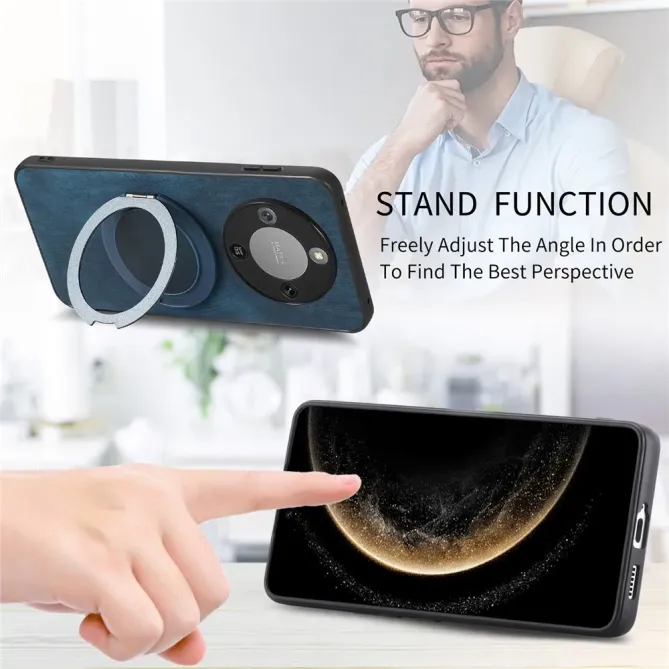 Coque Honor Magic 8 Lite / X9d 5G avec Anneau Rotatif Rétro | GYRO