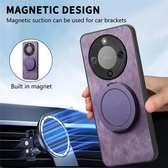 Coque Honor Magic 8 Lite / X9d 5G avec Anneau Rotatif Rétro | GYRO