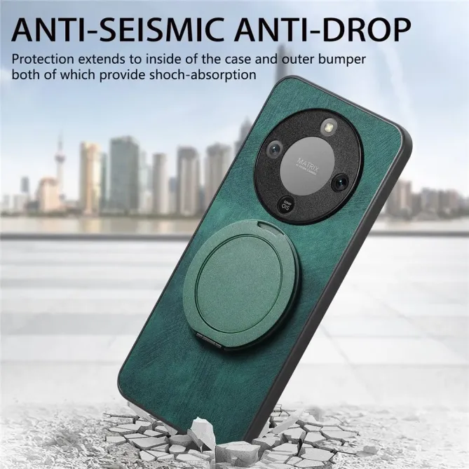 Coque Honor Magic 8 Lite / X9d 5G avec Anneau Rotatif Rétro | GYRO