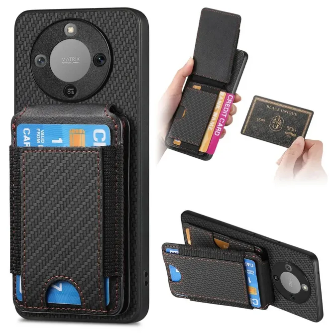 Coque Honor Magic 8 Lite / X9d 5G avec Porte-Carte et Support
