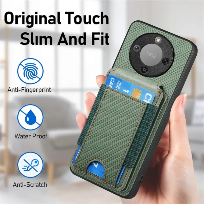 Coque Honor Magic 8 Lite / X9d 5G avec Porte-Carte et Support