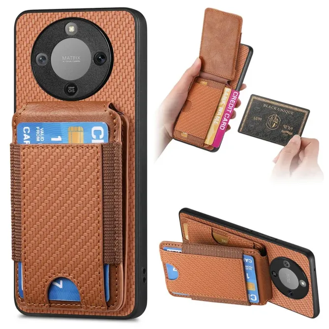 Coque Honor Magic 8 Lite / X9d 5G avec Porte-Carte et Support