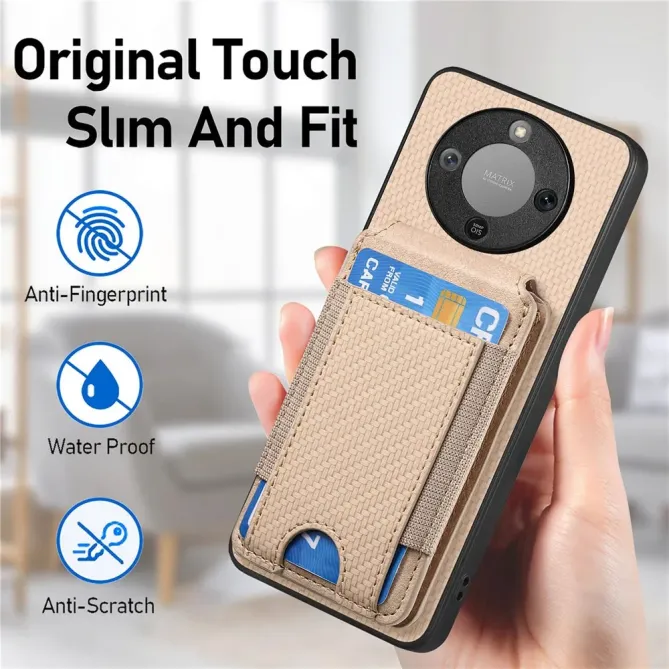 Coque Honor Magic 8 Lite / X9d 5G avec Porte-Carte et Support