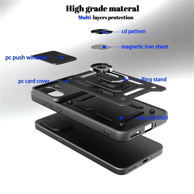 Coque OnePlus 15R Camera Slide Fonction Support