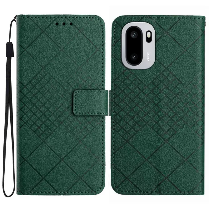 Housse OnePlus 15R Motif Losange avec Dragonne