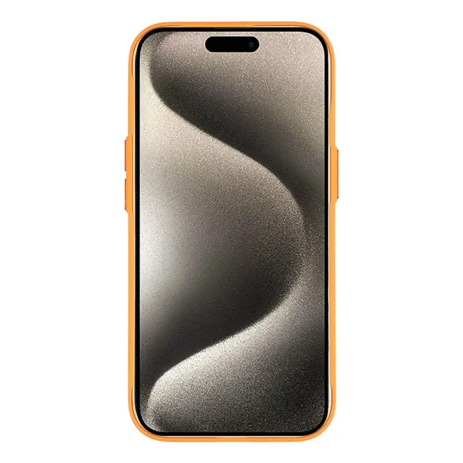 Coque iPhone 15 MagSafe tissu technique avec porte-cartes