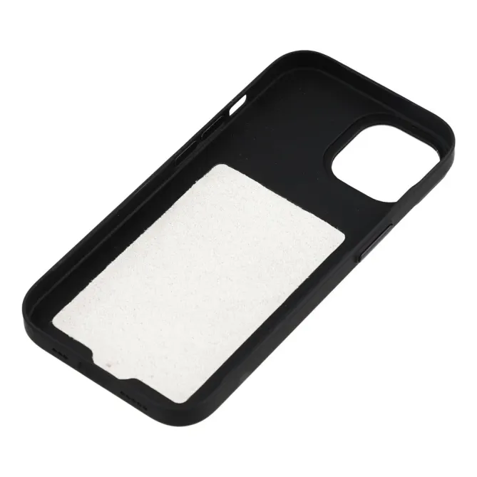 Coque iPhone 15 MagSafe tissu technique avec porte-cartes