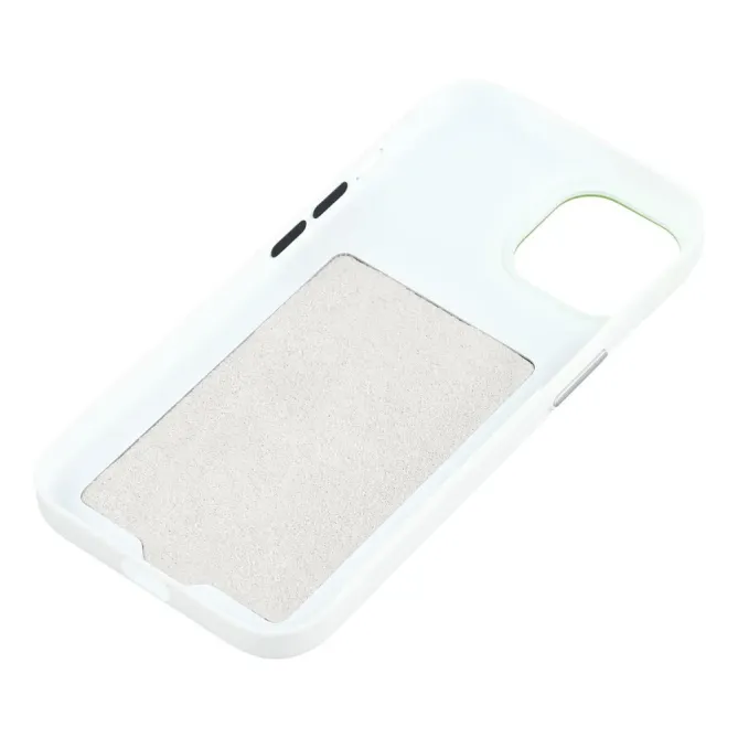 Coque iPhone 15 MagSafe tissu technique avec porte-cartes