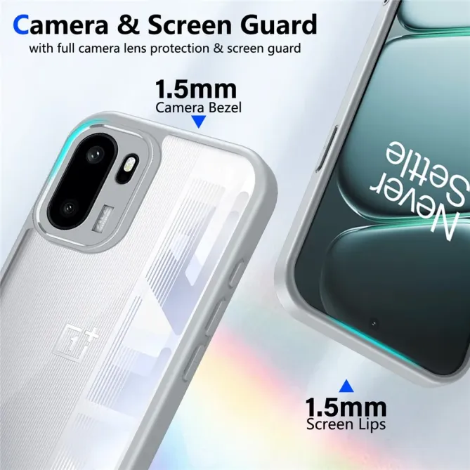 Coque OnePlus 15R transparente mate | GHOST