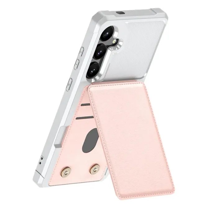 Coque Samsung Galaxy S25 FE verticale cuir portefeuille