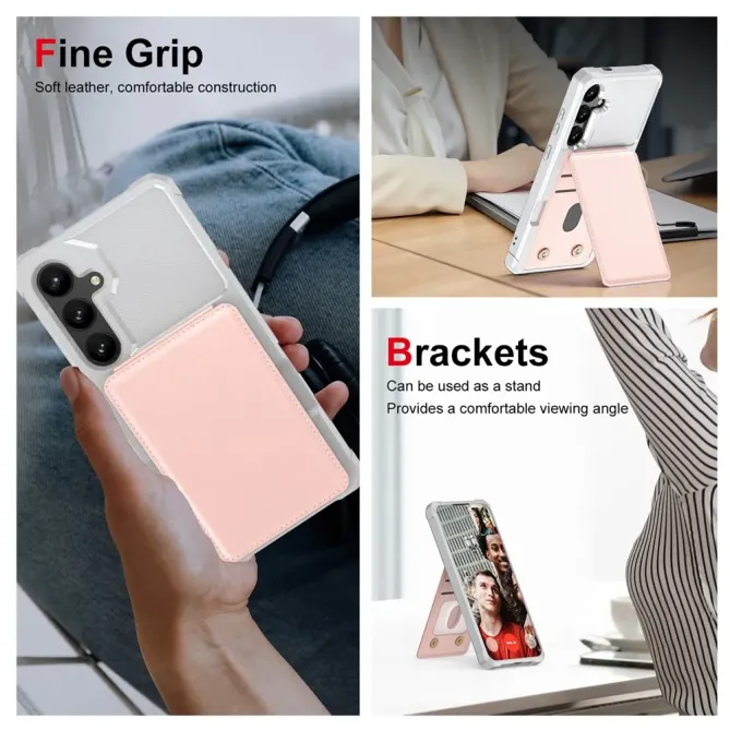 Coque Samsung Galaxy S25 FE verticale cuir portefeuille