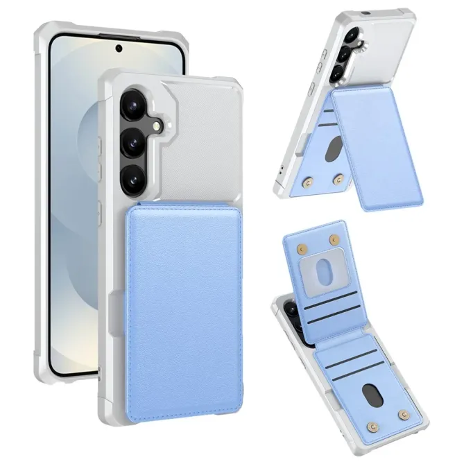 Coque Samsung Galaxy S25 FE verticale cuir portefeuille