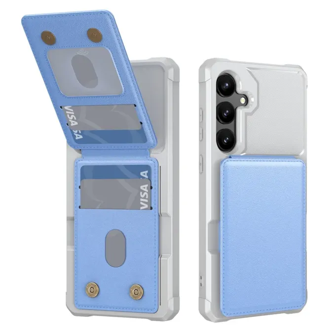 Coque Samsung Galaxy S25 FE verticale cuir portefeuille