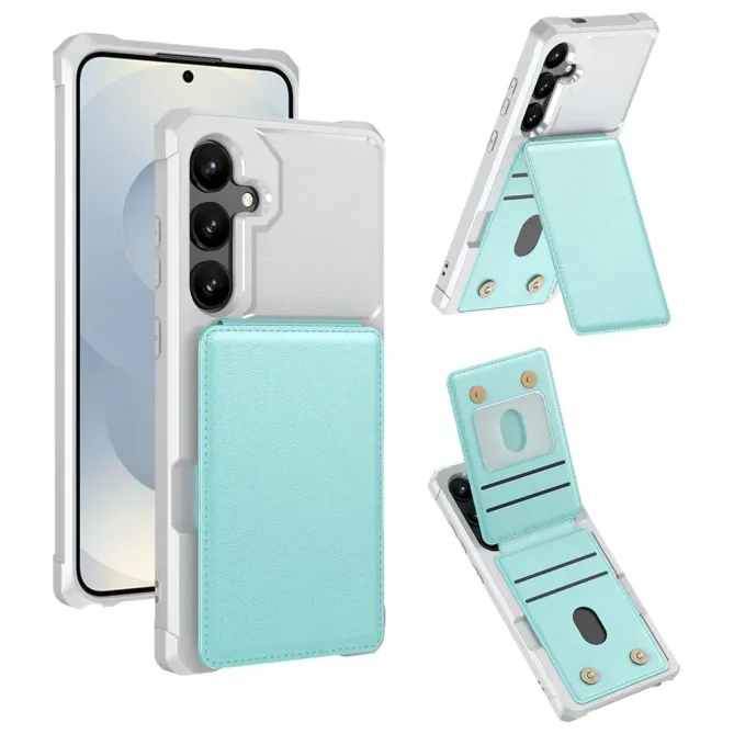 Coque Samsung Galaxy S25 FE verticale cuir portefeuille