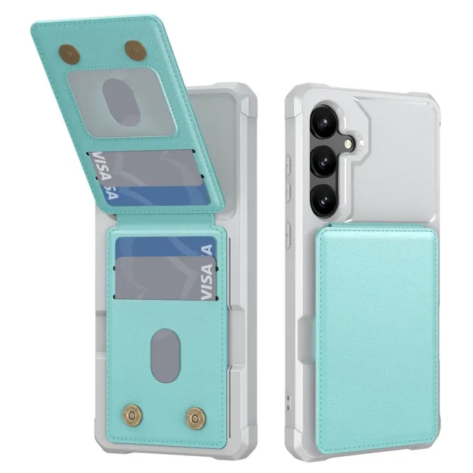 Coque Samsung Galaxy S25 FE verticale cuir portefeuille