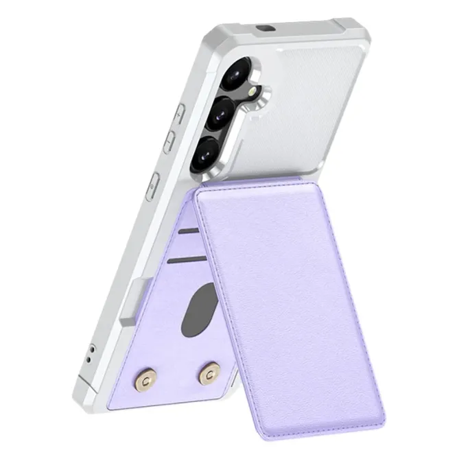 Coque Samsung Galaxy S25 FE verticale cuir portefeuille