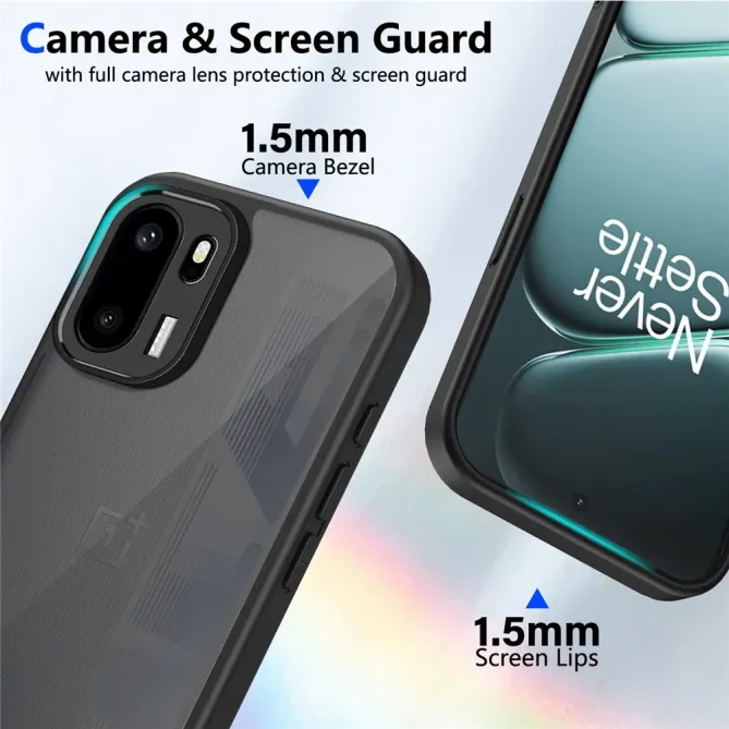 Coque OnePlus 15R mate translucide | PHANTOM