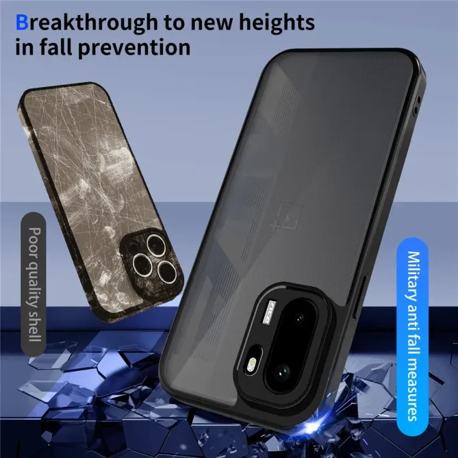 Coque OnePlus 15R mate translucide | PHANTOM