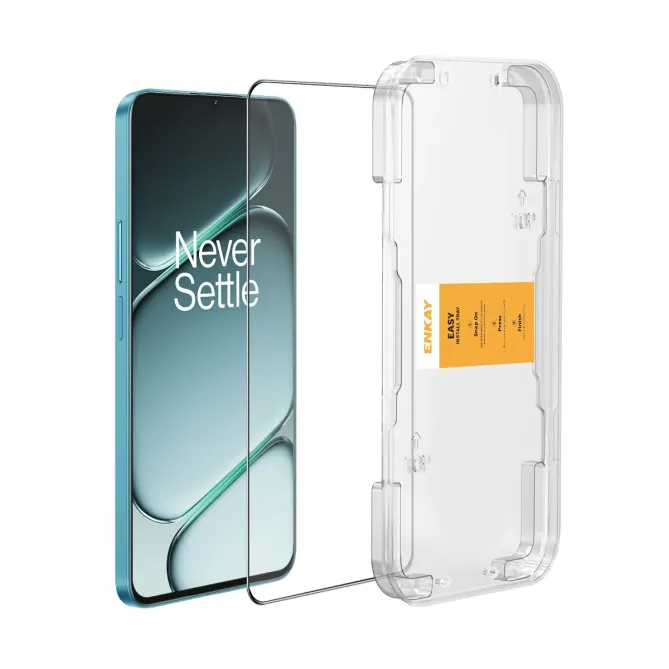 Film Verre Trempé OnePlus 15R avec Outil Installation | Transparent