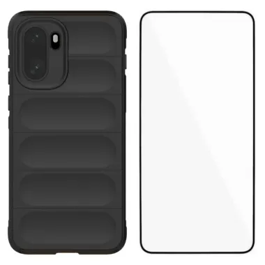 Coque OnePlus 15R Rugged silicone avec verre trempé