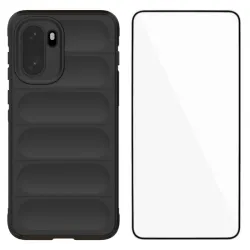 Coque OnePlus 15R Rugged silicone avec verre trempé