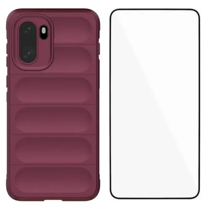 Coque OnePlus 15R Rugged silicone avec verre trempé