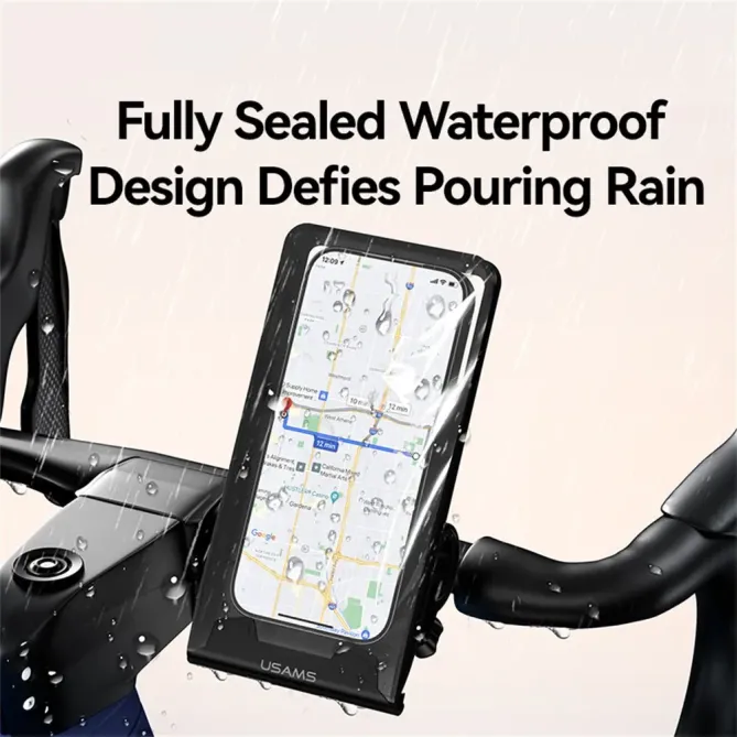 Support vélo smartphone étanche écran tactile