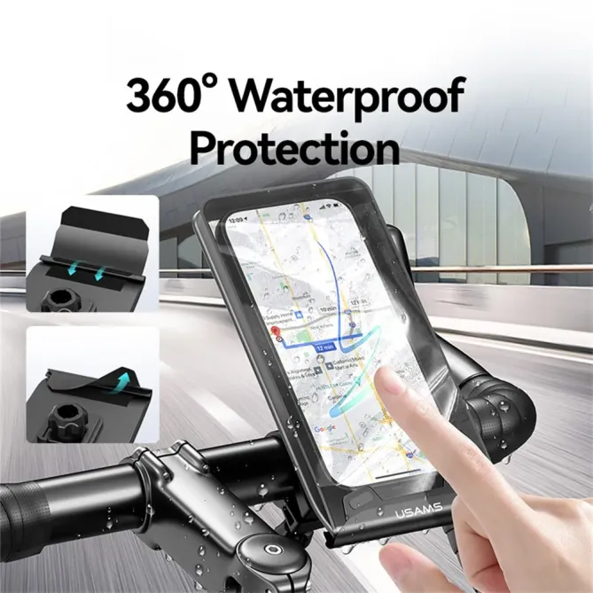 Support vélo smartphone étanche écran tactile