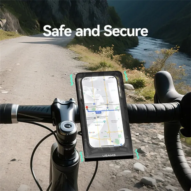 Support vélo smartphone étanche écran tactile