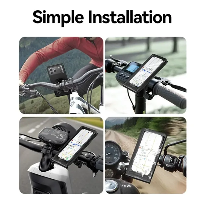 Support vélo smartphone étanche écran tactile