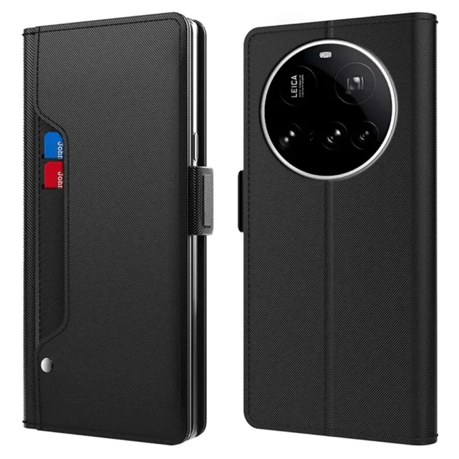Housse Xiaomi 17 Ultra premium porte cartes avec miroir