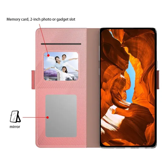 Housse Xiaomi 17 Ultra premium porte cartes avec miroir