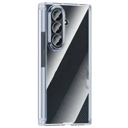 Coque Samsung Galaxy Z TriFold transparente double charnière